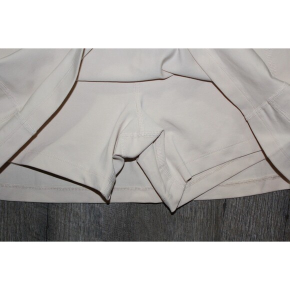 MATE THE LABEL WOMEN'S ORGANIC COTTON TENNIS SKORT W/POCKETS NWOT BONE SZ S - Picture 6 of 8